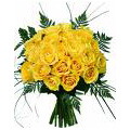 Yellow Flowers to Delhi: Yellow Roses Bouquet : Flowers to Delhi