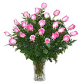 Flowers to Delhi : Pink Roses in Vase