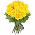 Yellow Flowers to Delhi: Yellow Roses Bouquet : Flowers to Delhi