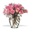 Flowers to Delhi : Pink Roses in Vase