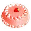 Round Cakes to Delhi : Strawberry Cakes to Delhi