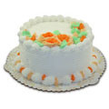 Send Vanilla Cakes to Delhi : Eggless Cakes to Delhi