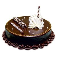Deliver 3 Kg Chocolate Truffle Rakhi Cakes in Delhi online From 5 Star Bakery