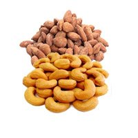 Online Father's Day Gifts to Delhi and 250gm Roasted Cashew and 250gm Roasted Almonds
