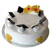 Online Father's Day Cakes to Delhi - Pineapple Cake From 5 Star