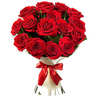 Red Roses Bouquet : Karwa Chauth Flower Delivery in Delhi