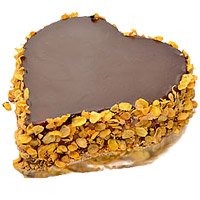 Send Cakes in Delhi - Chocolate Heart Cake