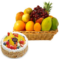 Send Fresh Fruits Basket Gifts in Delhi Online