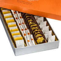 Diwali Gifts Delivery in Delhi : 500 gm Assorted Kaju Sweets to Delhi