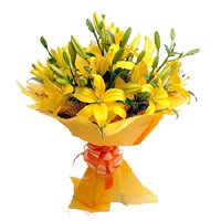 Online Flower Delivery in Delhi - Yellow