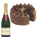 Champagne to Delhi : Cakes to Delhi