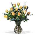 Peach Roses to Delhi : Send Flowers to Delhi
