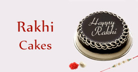 Send Rakhi Cakes to Sahibabad