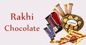 Send Rakhi Chocolates to Sahibabad