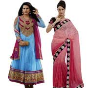 Send Karwa Chauth Gifts to Delhi : Saree to Delhi