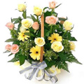 Send Basket of Mixed Flowers to Delhi