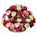Send Flowers to Delhi : Mixed Flower Basket