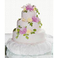 Cakes to Delhi : 3 Tier Wedding Cakes to Delhi : Send Cakes to Delhi