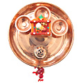 Thali Gifts to delhi : Gifts to delhi : Bhai Dooj Tikka Gifts to Delhi 