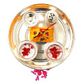 Send Bhai Dooj Tikka to Delhi : Bhai Dooj Gifts to Delhi : Bhai Dooj Thali to Delhi