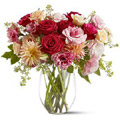 Send Flowers to Delhi : House Warming Flowers to Delhi : Mixed Flowers in Vase