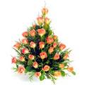 Peach Roses to Delhi : Send Flowers to Delhi