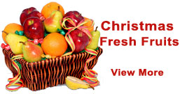 Send Christmas Fresh Fruits to Delhi