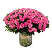 Flowers to Delhi : Pink Bouquet Flowers to Delhi