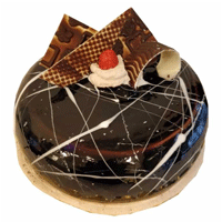 500 gm Eggless Chocolate Cake Delivery to Delhi