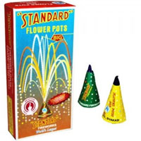 2 Boxes of Flowers Pot Contains 10 Pcs in each Box including Diwali Crackers in Delhi.