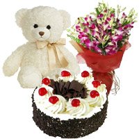 Online Anniversary Teddy Bear Delivery in Delhi