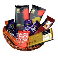 Assorted Chocolate Basket to Delhi