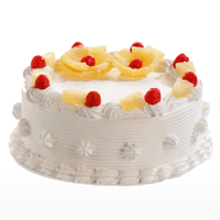 Midnight Cakes to Delhi - Pineapple Cake