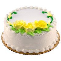 Cake Delivery in Delhi online - Vanilla Cake From 5 Star