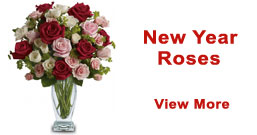 New Year Roses to New Delhi