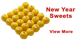 New Year Sweets to New Delhi